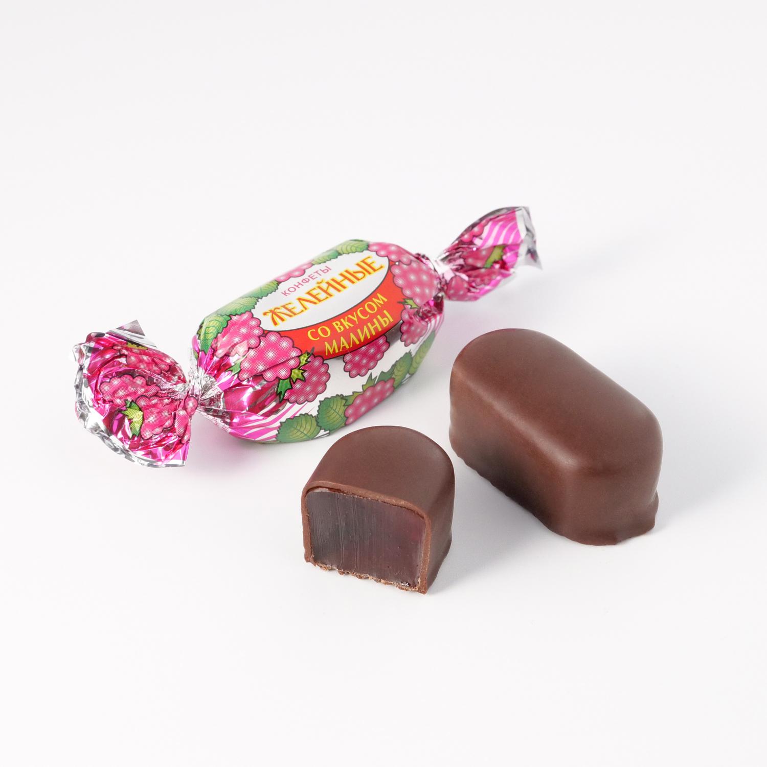 Raspberry Flavored Jelly Candies