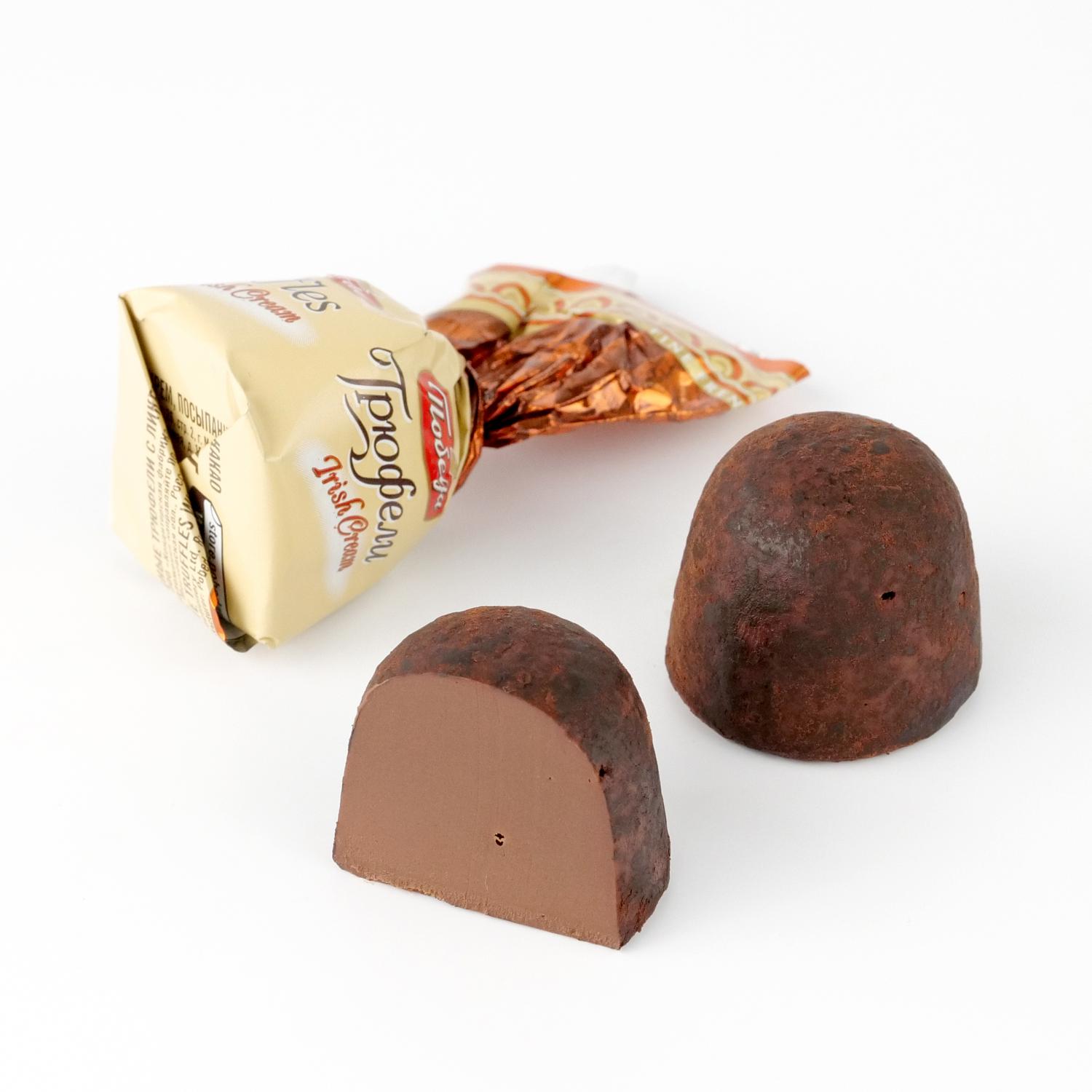 Chocolate Truffles Without Added Sugar With Irish Cream Liquor Sprinkled With Dark Cocoa