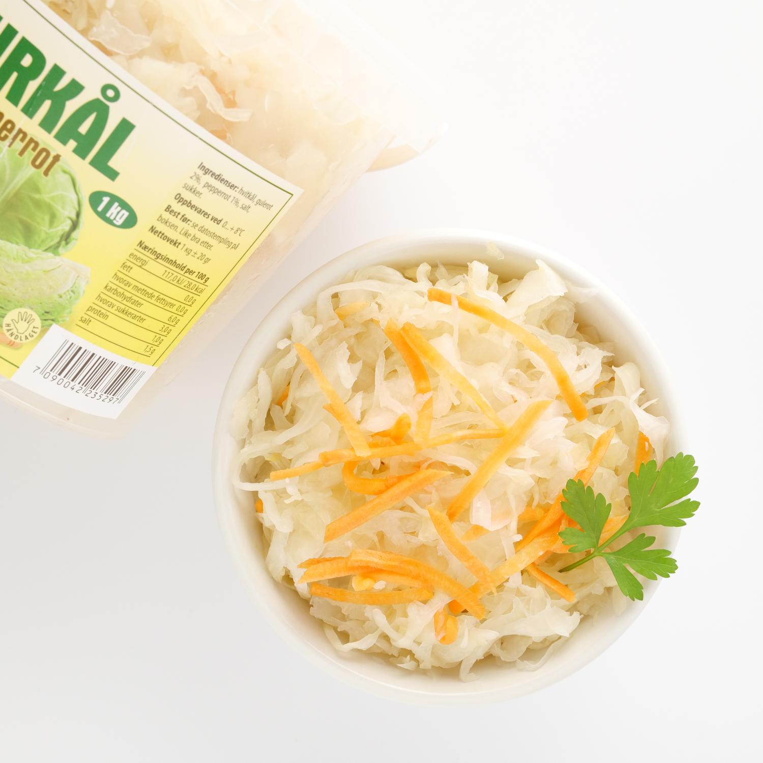 Sauerkraut With Horseradish  