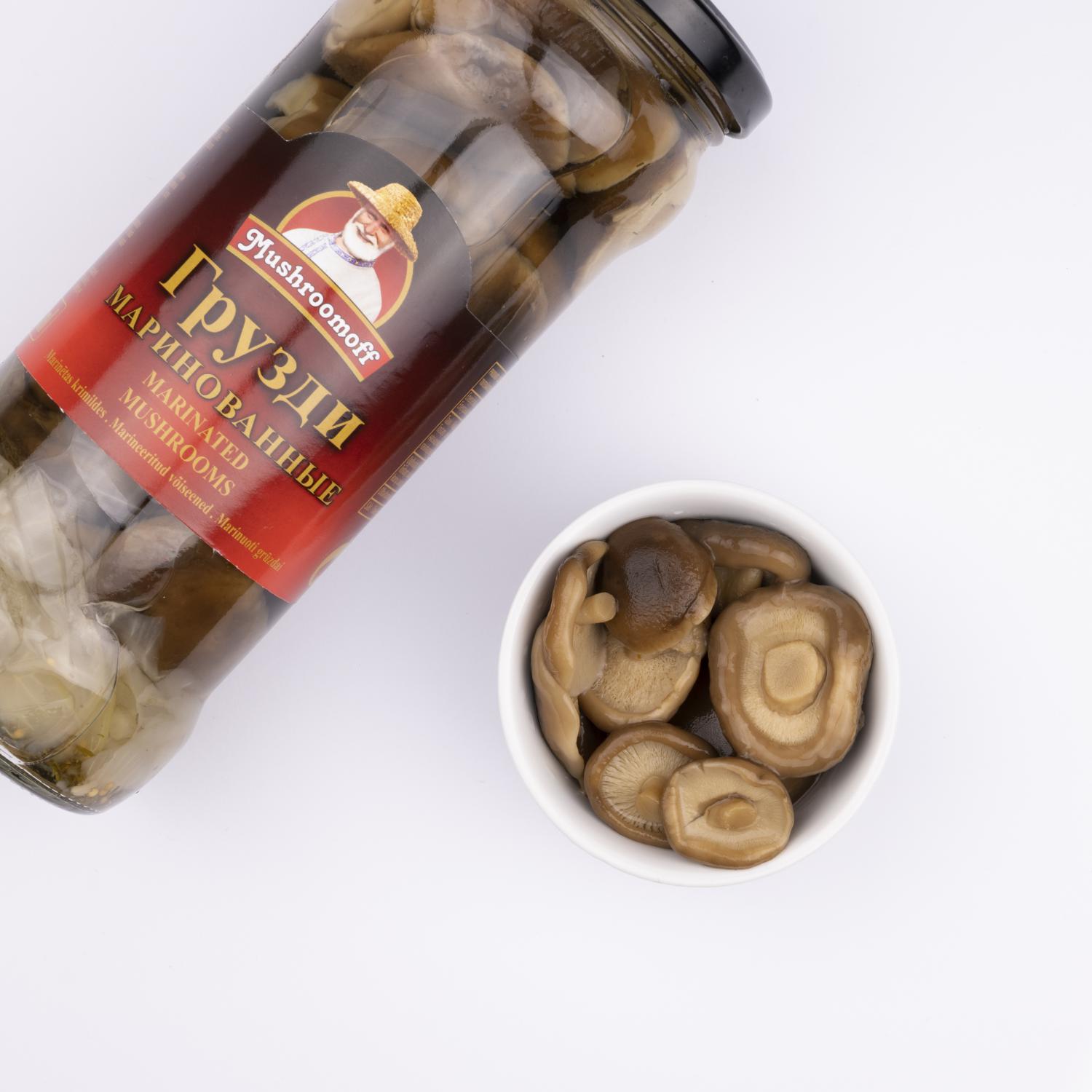 Lactarius Mushrooms Marinated 
