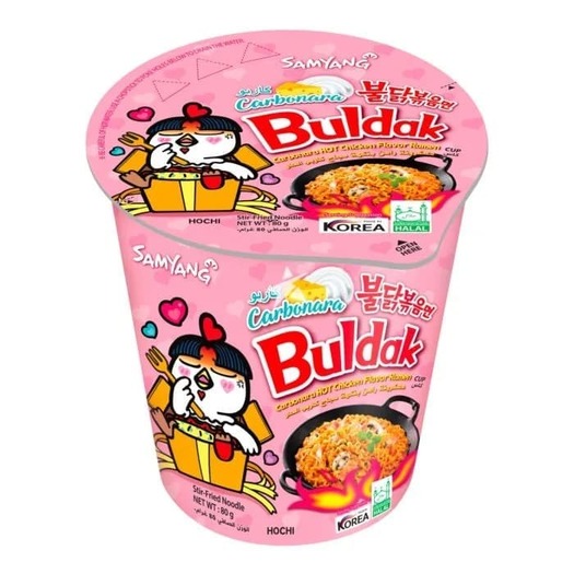 Ramen Carbonara Buldak la pahar 80GR