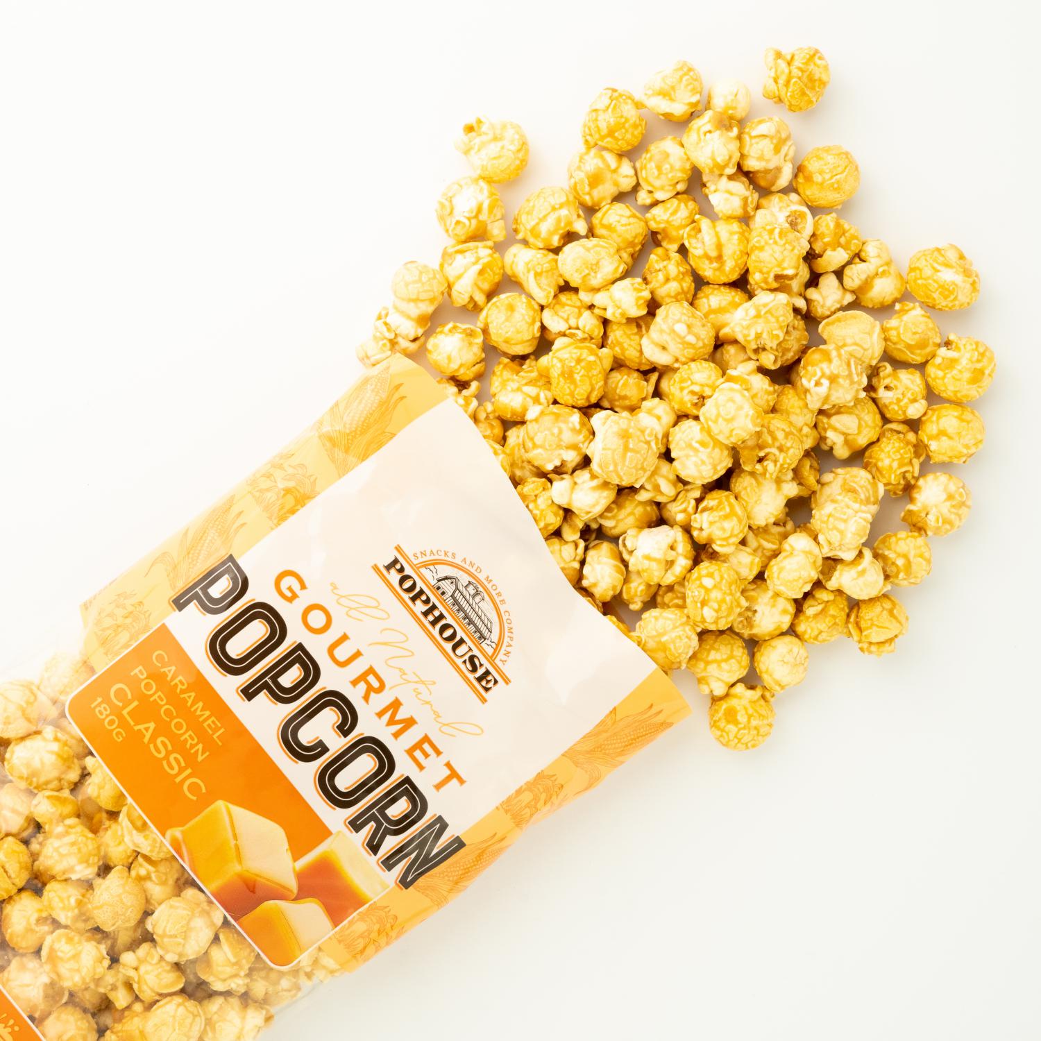 Popcorn cu caramel  