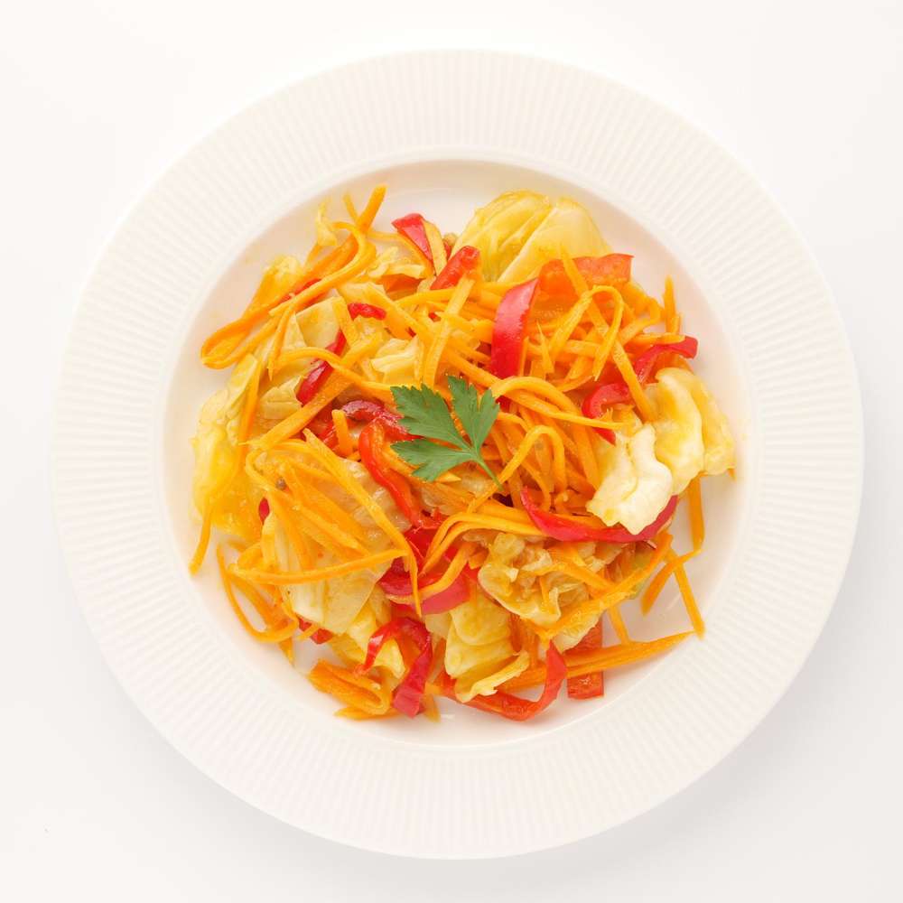 Korean kimchi salad