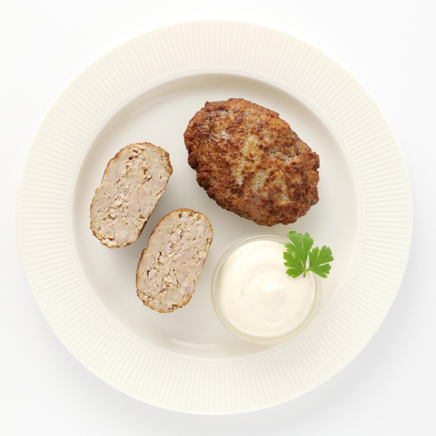 Chiftele cu carne de porc si pui