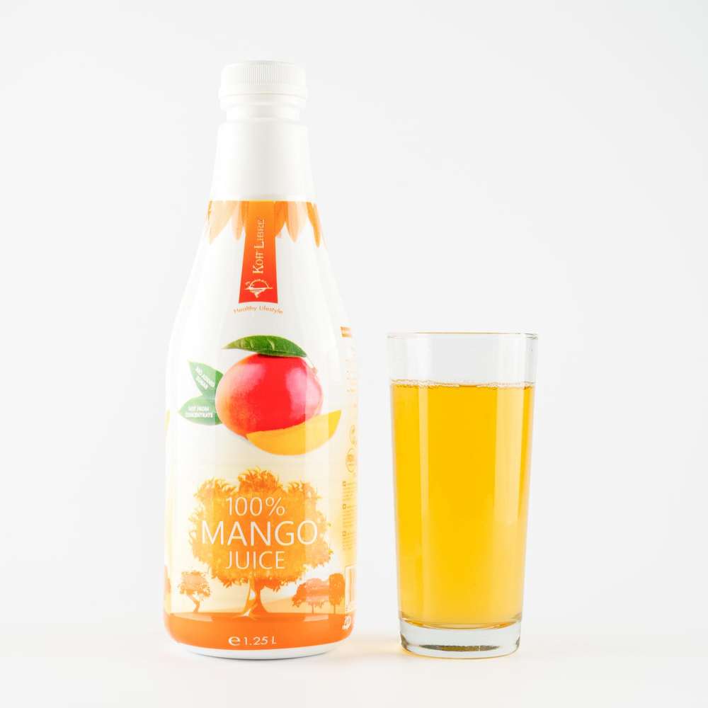 Suc de mango cu bucăți 100% "Koh Libre"