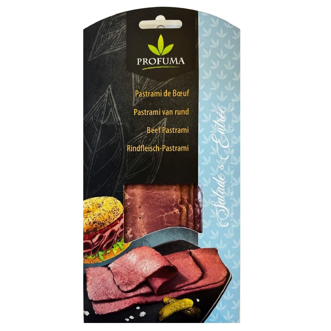 Pastrama de vită slice 90GR