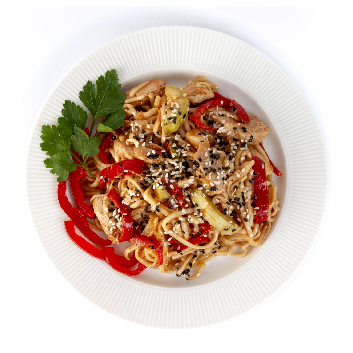 Paste Udon cu pui 350 g BC
