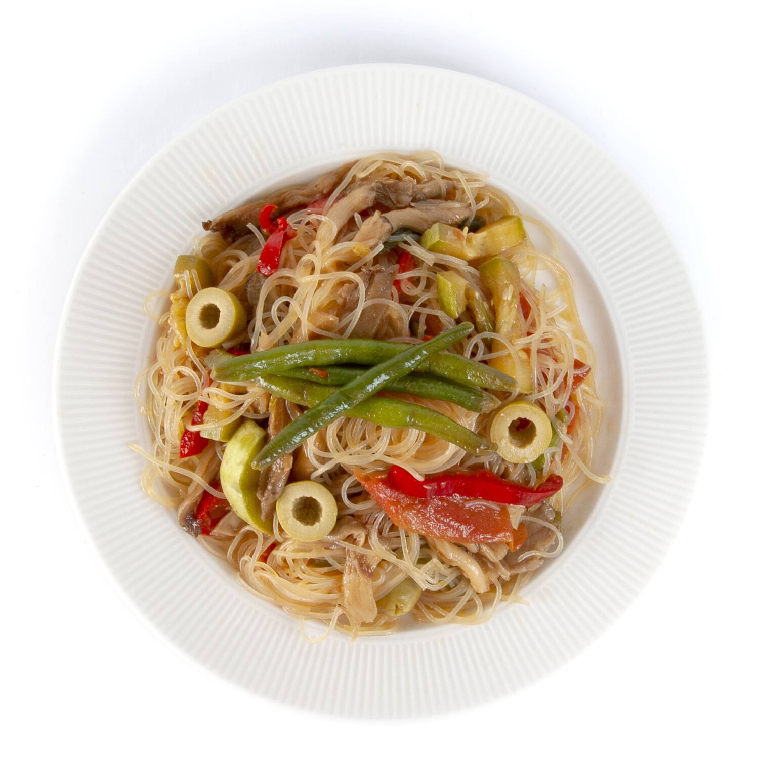 Funchoza cu legume și ciuperci pleurotus 300 g BC